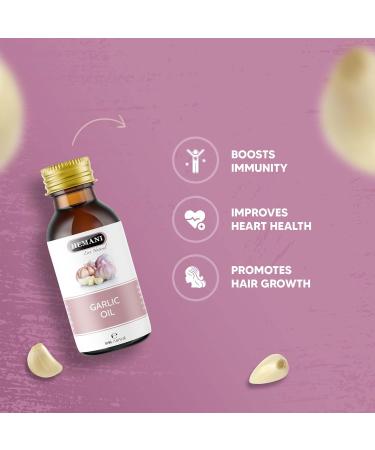 Huile d'ail pour la repousse des cheveux - Hemani Amande 30 ml (Lot de 1) - Buy Online on GoSupps.com