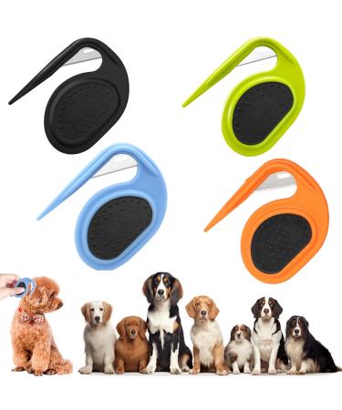 Remove the knot comb for cats cats knots removed cat Pet Dematting Combs Knotting Comb pet knot comb de-filtering tools for dogs and cats (4PCs)