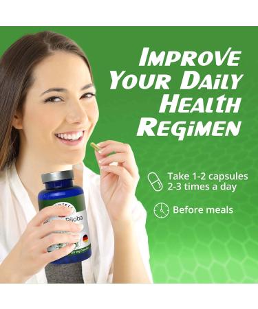 RaDoTech Ginkgo Biloba Memory Focus & Brain Function Support Antioxidant-Rich Plant-Based GMP Herbal Nootropic Vegetarian Capsules 120 Count (Pack of 1) - Buy Online on GoSupps.com