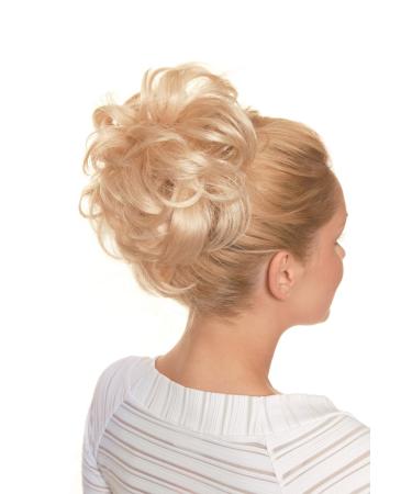 Beauty.Scouts hairpiece bun hair tie "New Event" light blonde with butterfly clip high-quality materials