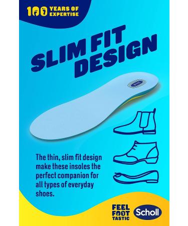 Scholl Gel Active Everyday Insoles for Women | Size 3.5-7.5 UK - Buy Online on GoSupps.com