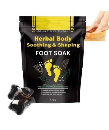 Herbal Detox&Shaping Cleansing Foot Soak Beads Herbal Foot Cleansing Soak Beads Body Detox Foot Soak Medicine Foot Bath Bag Herbal Foot Cleansing Soak Beads for Men Women