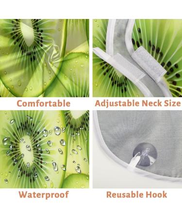 Kiwi Fruit Beard Bib Apron | Beard Hair Catcher for Men | Perfect Father's Day & Anniversary Gift | Includes 2 Suction Cups - Buy Online on GoSupps.com
