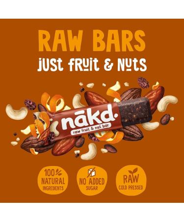 Cereal Bars Multipack with Nakd Yummy Mix Bars 24x 35g | Healthy Snacks for Kids and Adult | Gluten Free | Suitable for vegetarians | On The Go Snacks - Buy Online on GoSupps.com