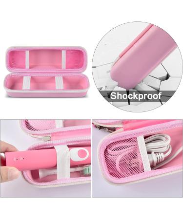 Travel Case for Philips Sonicare ProtectiveClean & Oral-B Electric Toothbrush - Pink - Buy Online on GoSupps.com