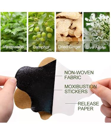 Knee Relief Plasters - Wermholz Extract Stickers for Quick Joint Pain Relief (20 Pieces) - Effective for Knees Back Neck & Shoulders - Buy Online on GoSupps.com