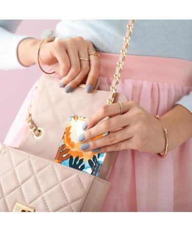 Travel Lipstick Organizer Case | Portable Makeup Bag with Mirror | Colorful Cat Paw Design - Buy Online on GoSupps.com