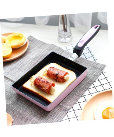 Milisten 3 Pcs Frying Pan Baking Pans Griddle Pan Flat Skillet Egg Skillet Pancake Skillet Spanish Tortilla Pan Non Stick Omelette Pan Nonstick Egg Pan Nonstick Skillet Square Smokeless Pot 34X13CMx3pcs Random Colorx3pcs - Buy Online on GoSupps.com