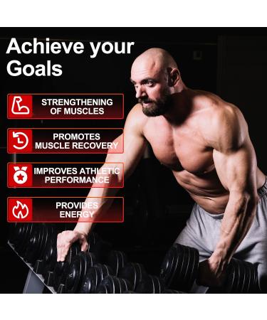 Buy Creatine Monohydrate Gummies 5000mg | Sugar Free Vegan Muscle Growth & Strength Support - 120 Count - Buy Online on GoSupps.com