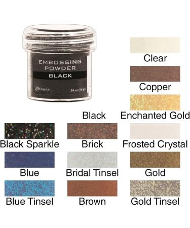 Ranger Embossing Powder .50oz Jar - Clear | High-Quality Crafting Supplies - Buy Online on GoSupps.com