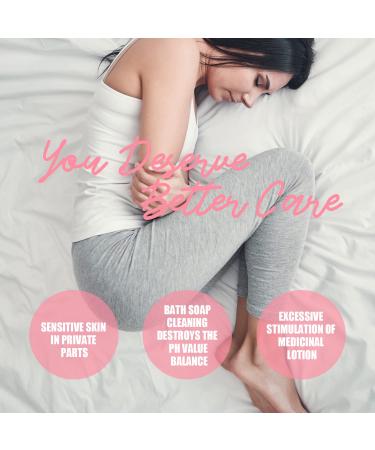 VANERIA Feminine Intimate Vaginal Wash - All Natural Moisturizing Odor-Control pH Balancing - 190ml - Mothers Day Gift for Mom - Buy Online on GoSupps.com