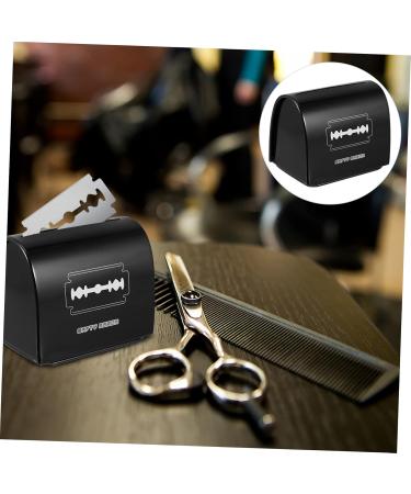 FRCOLOR 12 STK Blade Storage Box | Razor Bank Container for Safe Blade Disposal | Black Compact & Durable | 3-Piece Set (6.5x4.5x6cm) - Buy Online on GoSupps.com