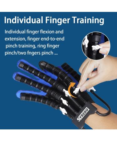 Syrebo Hand Rehabilitation Robot Gloves C10 - Self Training Finger Rehabilitation Device for Stroke Recovery & Hand Dysfunction Patients - Buy Online on GoSupps.com