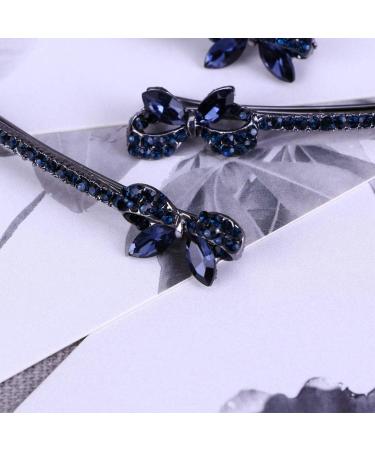 FRCOLOR 4 Pairs Flower Hair Clips for Women Hair Barrettes for Women Rhinestones Hair Barrettes Women Hair Clip Elegant Hairpin Hair Accessory for Girls Bride Wedding Securing Clip - Buy Online on GoSupps.com
