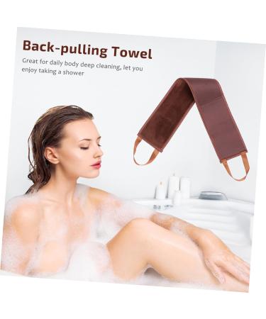 FRCOLOR 1pc Back Applicator Facial Tool Face Tape Bath Gloves Tanning Glove Face Tan Mitt Bath Mitt Back Wiping Belt Back Stretching Strip Back Beautify Belt Flocking Take a Bath Body Wash - Buy Online on GoSupps.com