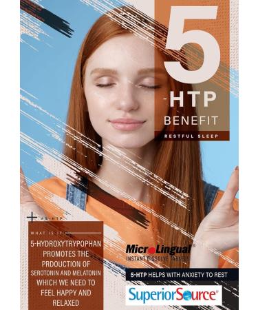 Shop Superior Source 5-HTP 75mg - Enhance Mood & Sleep - 60 Tablets - International Shipping Available - Buy Online on GoSupps.com