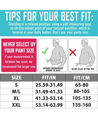 Back Brace for Lower Back Pain Relief | Adjustable Lumbar Support Belt for Men & Women | XXL for Herniated Disc Sciatica & Scoliosis - Black - Buy Online on GoSupps.com