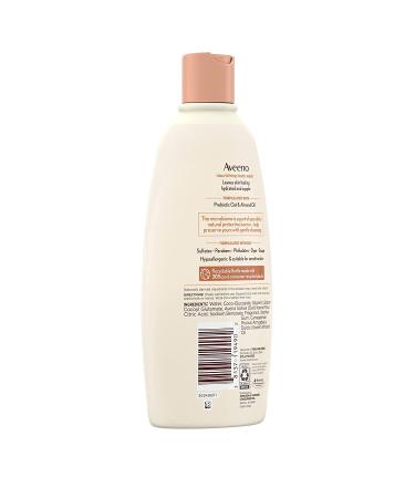 Aveeno Nourishing Body Wash with Prebiotic Oat & Almond Oil - 18 fl oz (532 ml) - Buy Online on GoSupps.com