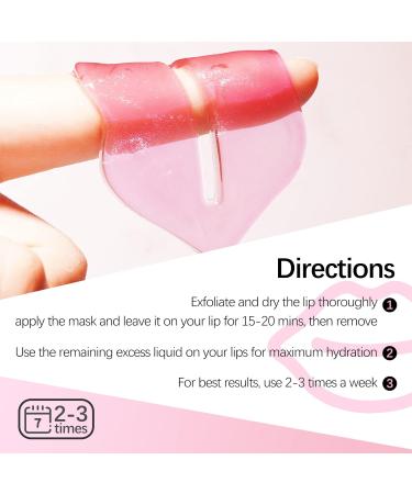 Masque l vres 10 pi ces masque l vres au collag ne masques l vres hydratants anti- ge exfoliant hydratant adapt aux l vres s ches et gerc es. - Buy Online on GoSupps.com