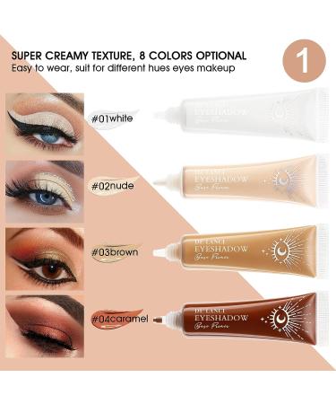 DeLanci Eye Primer Cream - Anti-Aging, Long-Lasting, Waterproof Matte Makeup Base for Oily and Sensitive Eyelids - Buy Online on GoSupps.com