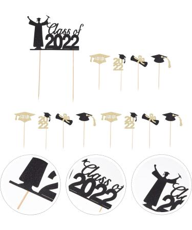 13pcs Cupcake Topper Graduation 2022 Cake Picks Glitter - Buy Online on GoSupps.com