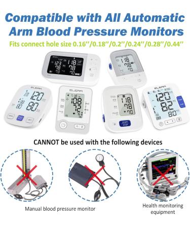 XXL Blood Pressure Cuff for Omron 9 -24 - Extra Large Replacement Cuff for Big Arms with 6 Connectors - Buy Online on GoSupps.com