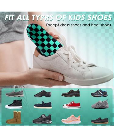 ROCKTAKIN Kids Arch Support Insoles - Plantar Fasciitis Orthotics for High Arch & Flatfoot Pain Relief - Supportive Inserts for Children (2.5-4.5 Little Kid - Buy Online on GoSupps.com