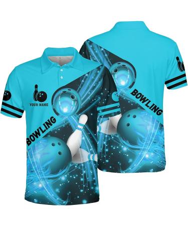 Personalized Name Bowling Polo Shirts for Men and Women | Team Bowling Shirt Men - Buy Online on GoSupps.com