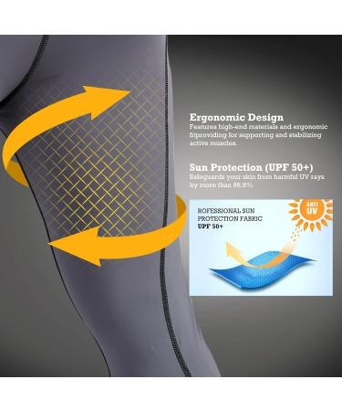 Buy Boomcool Men's Compression Pants - XXL Black/Gray Running Trousers with Pockets for Fitness Gym Yoga & Cycling | International Shipping Available - Buy Online on GoSupps.com