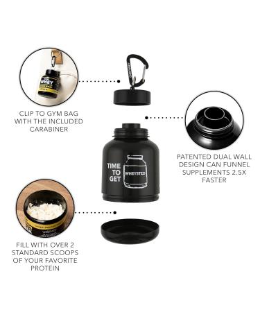 Double Scoop Protein Keychain Funnel (180cc) - Perfect for Supplements & On-the-Go - Buy Online on GoSupps.com