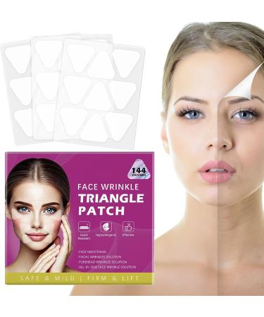 Yabauuop Plasters for the forehead moisturizing firming 144 pieces caring lotion for temples forehead lips neck wrinkles - Buy Online on GoSupps.com