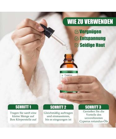 EONFAVE Cyperus Rotundus Oil 120 ml pure Cyperus Oil Silky hair remover natural essential oils for hair removal pure mature Cyperus rotundus oil to reduce body hair growth 2 pieces - Buy Online on GoSupps.com