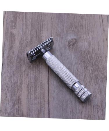 Fomiyes Double Razor - Men's Wooden Safety Razor for Home Use | Premium Steel Shaver - Buy Online on GoSupps.com