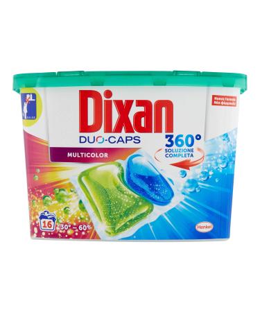 Henkel IT (Detergenza) Dixan Duo caps 16 pieces multicolored