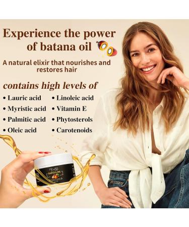 100% Raw Batana Oil for Hair Growth | Nourishing Hair Oil from Honduras | Ideal for All Hair Types - Buy Online on GoSupps.com