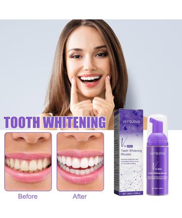 Lila V34 Violet Toothpaste - Whitening & Stain Removal | Deep Stain Repair & Gum Health - Buy Online on GoSupps.com