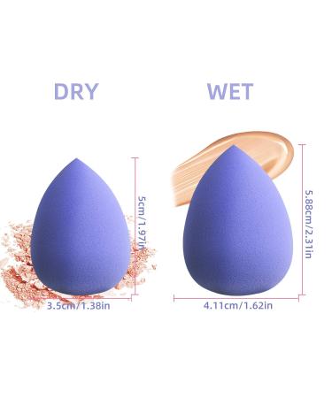 Dolovemk 10 Parts Makeup Sponge Mixer Set - Latex-Free Foundation Sponges in 10 Colors for Liquid Makeup - Handmade Craft - Buy Online on GoSupps.com