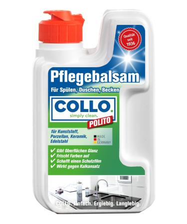 Collo Polito Premium Rinking Pin Care 125 ML I Kitchen Cleaner Bathroom cleaner I shine for granite stainless steel porcelain & ceramics