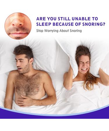 120 Drug-Free Nasal Strips for Snoring Relief and Better Sleep - Anti Snore Strips for Nasal Congestion - Buy Online on GoSupps.com
