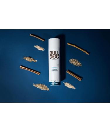 Bulldog Skincare Sensitive Foaming Shave Gel - 200 ml | Smooth & Conditioning - Buy Online on GoSupps.com