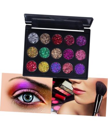 FOMIYES 15 Cosmetic Pallet Shadow Pearly Matte Eye Makeup Combination Colors Lustre - Buy Online on GoSupps.com