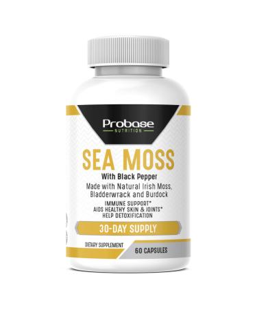 Probase Nutrition Sea Moss 60 Capsules 30-Day Supply