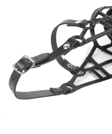 Don Pare Muzzle Model 101 - Black | Ideal for Dog Racing Kennels & Safety | Amathings - Buy Online on GoSupps.com