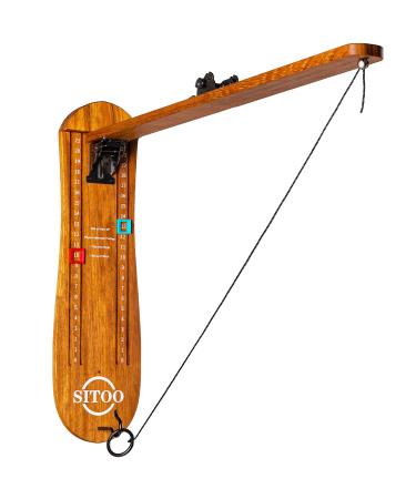 Ring Toss Game for Adults, Outdoors Games, Hook and Ring Game with Foldable Arm WOOD - Buy Online on GoSupps.com