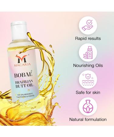 Macaria Cosmetics Pvt Ltd Bobae Brazilian Butt and thai Oil Enlargement For Women Bum lifting Bum Enhancement Cream Cream Gel - Buy Online on GoSupps.com