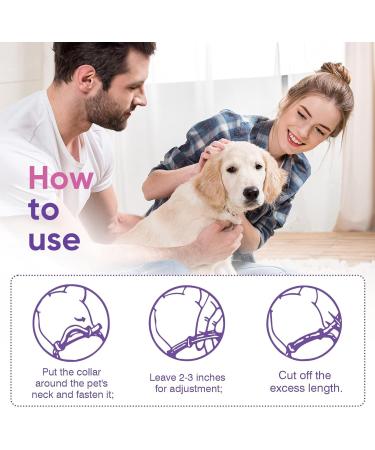 Nolace Calming Capacity Collar for Cats & Dogs - Soothing Adjustable Pheromone Collar (2 Pack) - Safe Waterproof Sedative for Fear Relief - Buy Online on GoSupps.com