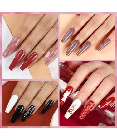 PEACECOLOR Gel Nail Kit with 36W Lamp - 20 Color Starter Set with Glossy & Matte Top Coats - Manicure Tools for DIY at Home - Buy Online on GoSupps.com