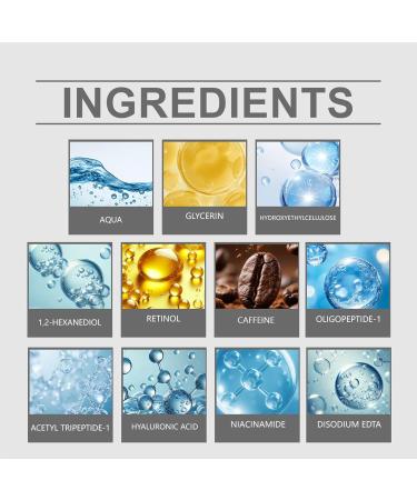 Eye Roller Cream 15ml Moisturizing Eye Contour Massage Cream Caring Beauty Essentials for Men Recovery Daily Recovery Business Women - Buy Online on GoSupps.com