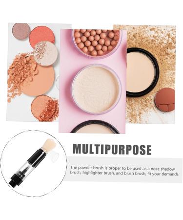 FOMIYES Buttons Make up Brush Makeup Brush Foundation Brush Loose Powder Brush Blush Makeup Powder Brush Blush Brush for Cheeks Miss Telescopic Brush Cosmetic Artificial Fiber - Buy Online on GoSupps.com