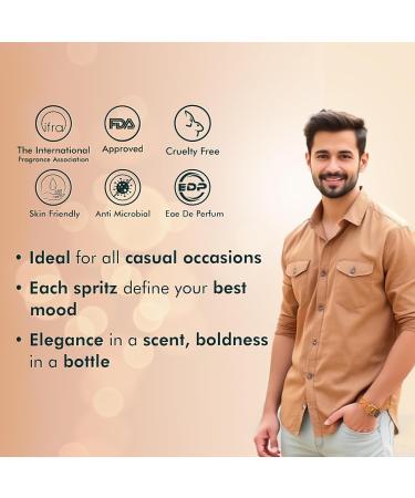 Cargo Khakhi Perfume Spray | Eau De Perfum | Long Lasting Fragrance Perfum | For Men & Women | 100ml - Buy Online on GoSupps.com